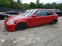 Salvage cars for sale at Waldorf, MD auction: 1998 Honda Civic DX