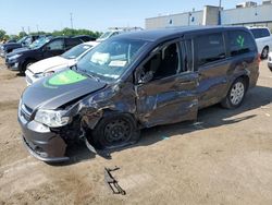 Salvage trucks for sale at Woodhaven, MI auction: 2017 Dodge Grand Caravan SE