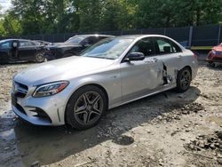 Salvage cars for sale at Waldorf, MD auction: 2019 Mercedes-Benz C 43 AMG