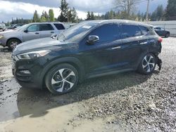 Vehiculos salvage en venta de Copart Graham, WA: 2016 Hyundai Tucson Limited