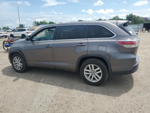 2016 Toyota Highlander LE