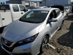 Salvage cars for sale at Vallejo, CA auction: 2020 Nissan Leaf SL Plus