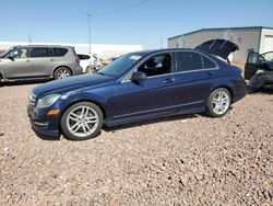Salvage cars for sale from Copart Phoenix, AZ: 2013 Mercedes-Benz C 300 4matic