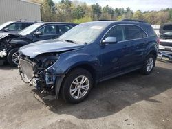 Salvage cars for sale at Exeter, RI auction: 2016 Chevrolet Equinox LT