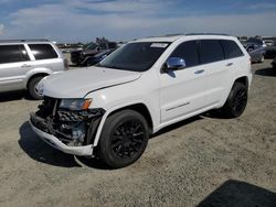 Salvage cars for sale at Antelope, CA auction: 2015 Jeep Grand Cherokee Overland