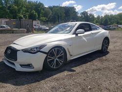 Salvage cars for sale from Copart Finksburg, MD: 2017 Infiniti Q60 Premium