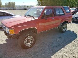 Salvage cars for sale from Copart Arlington, WA: 1986 Toyota 4runner RN60
