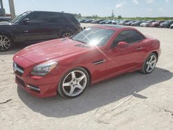 Salvage cars for sale at West Palm Beach, FL auction: 2016 Mercedes-Benz SLK 300