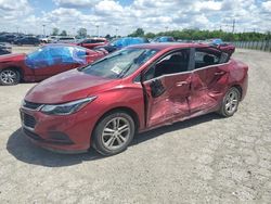 Vehiculos salvage en venta de Copart Indianapolis, IN: 2017 Chevrolet Cruze LT