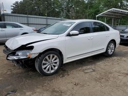 Salvage cars for sale from Copart Austell, GA: 2013 Volkswagen Passat SEL
