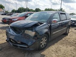 Salvage cars for sale at Columbus, OH auction: 2011 Chrysler Town & Country Touring L