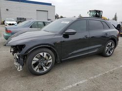Salvage cars for sale from Copart Rancho Cucamonga, CA: 2022 Audi E-TRON Premium