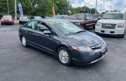 Clean Title Cars for sale at auction: 2007 Honda Civic Hybrid
