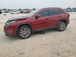 Salvage cars for sale from Copart San Antonio, TX: 2022 Toyota Rav4 XLE Premium