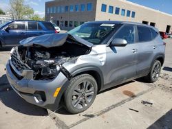 Salvage cars for sale at Littleton, CO auction: 2021 KIA Seltos LX
