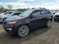 Salvage cars for sale from Copart Des Moines, IA: 2012 KIA Sorento SX