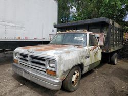 Salvage cars for sale from Copart Baltimore, MD: 1988 Dodge D-SERIES D300