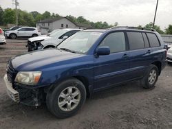 Salvage cars for sale at York Haven, PA auction: 2004 Toyota Highlander