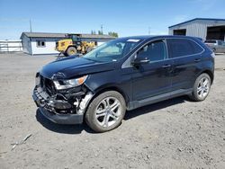 Salvage cars for sale at Airway Heights, WA auction: 2017 Ford Edge Titanium