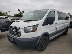 Salvage cars for sale at Van Nuys, CA auction: 2016 Ford Transit T-350