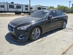 Infiniti q50 salvage cars for sale: 2021 Infiniti Q50 Luxe