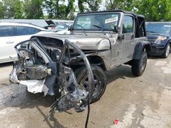 Salvage cars for sale from Copart Bridgeton, MO: 2006 Jeep Wrangler / TJ Sport