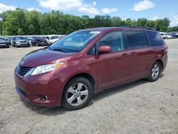 Toyota Sienna le salvage cars for sale: 2011 Toyota Sienna LE