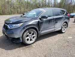 Salvage cars for sale from Copart Bowmanville, ON: 2018 Honda CR-V EX