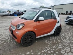 Salvage cars for sale from Copart Kansas City, KS: 2016 Smart Fortwo