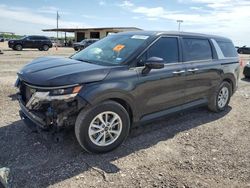 Salvage cars for sale at Temple, TX auction: 2022 KIA Carnival LX