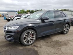 Salvage cars for sale from Copart Pennsburg, PA: 2018 Audi SQ5 Prestige