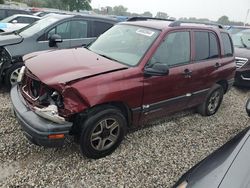 Chevrolet salvage cars for sale: 2003 Chevrolet Tracker