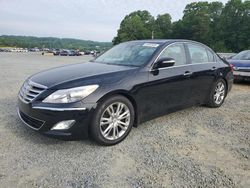 Salvage cars for sale from Copart Concord, NC: 2013 Hyundai Genesis 3.8L