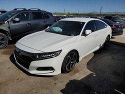 Salvage cars for sale at Tucson, AZ auction: 2019 Honda Accord Sport
