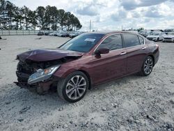 Salvage cars for sale at Loganville, GA auction: 2015 Honda Accord Sport