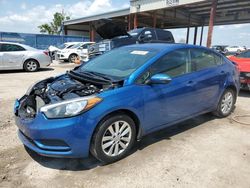Salvage cars for sale from Copart Riverview, FL: 2014 KIA Forte LX