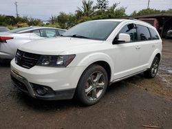 Dodge Journey Crossroad Vehiculos salvage en venta: 2017 Dodge Journey Crossroad