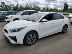 Salvage cars for sale at Portland, OR auction: 2019 KIA Forte FE