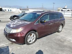 Salvage cars for sale at Sun Valley, CA auction: 2013 Honda Odyssey Touring