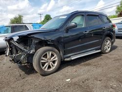 Salvage cars for sale at New Britain, CT auction: 2011 Hyundai Santa FE Limited