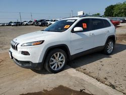 Salvage cars for sale from Copart Oklahoma City, OK: 2016 Jeep Cherokee Limited