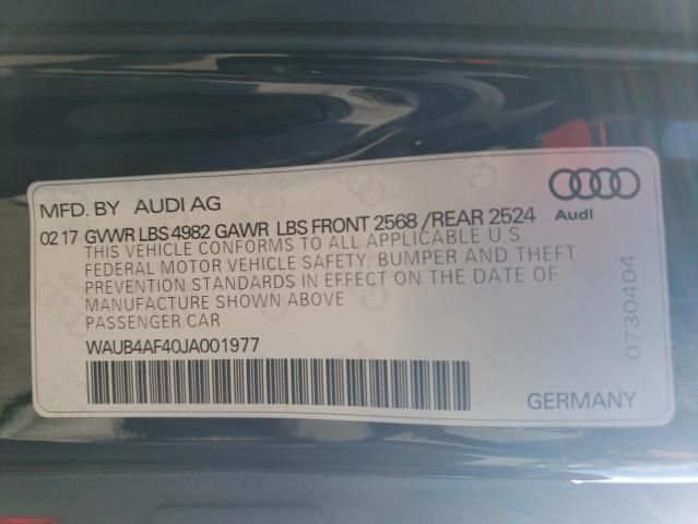2018 Audi S4 Premium Plus