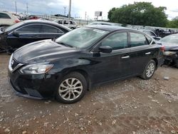 Salvage cars for sale from Copart Oklahoma City, OK: 2018 Nissan Sentra S