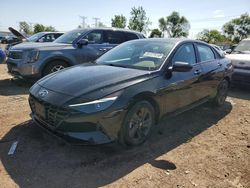 Salvage cars for sale at Elgin, IL auction: 2022 Hyundai Elantra SEL