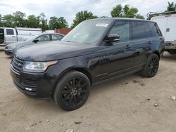 Salvage cars for sale from Copart Baltimore, MD: 2013 Land Rover Range Rover HSE