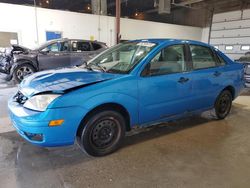 Salvage cars for sale from Copart Blaine, MN: 2007 Ford Focus ZX4