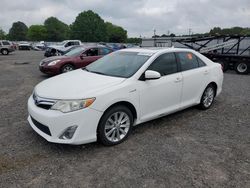 Salvage cars for sale from Copart Mocksville, NC: 2014 Toyota Camry Hybrid