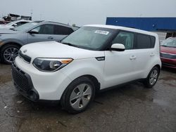 Salvage cars for sale from Copart Woodhaven, MI: 2015 KIA Soul