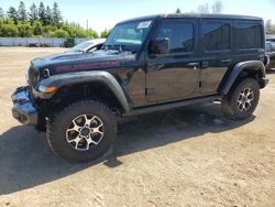 Salvage cars for sale from Copart Ontario Auction, ON: 2022 Jeep Wrangler Unlimited Rubicon