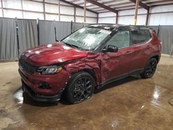 Salvage cars for sale at Pennsburg, PA auction: 2022 Jeep Compass Latitude